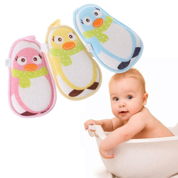 Baby Shower Sponge Brushes Bathtub Scrubber Bath Rub Body Cute Newborn Wash Soft