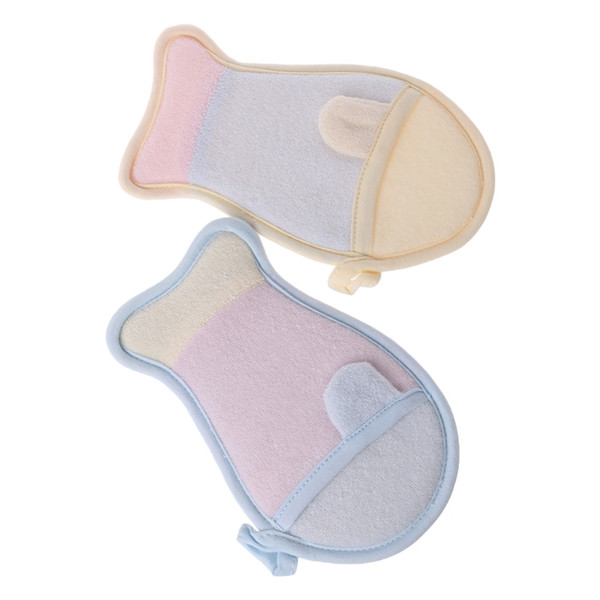 Baby Shower Sponge Brush Bathtub Scrubber Bath Rub Body Cute Newborn Wash Clean Color Random delivery