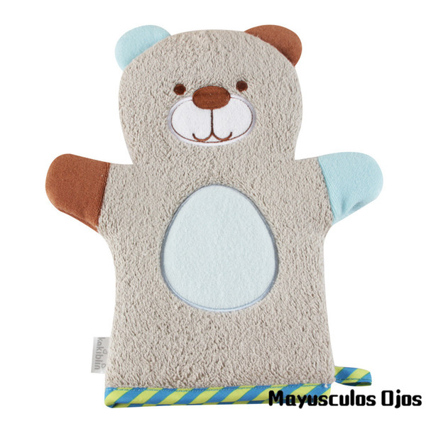 ZH 1PC Baby Cute Cartoon Shower Gloves Animal Modeling Bath Towel Child Care Products