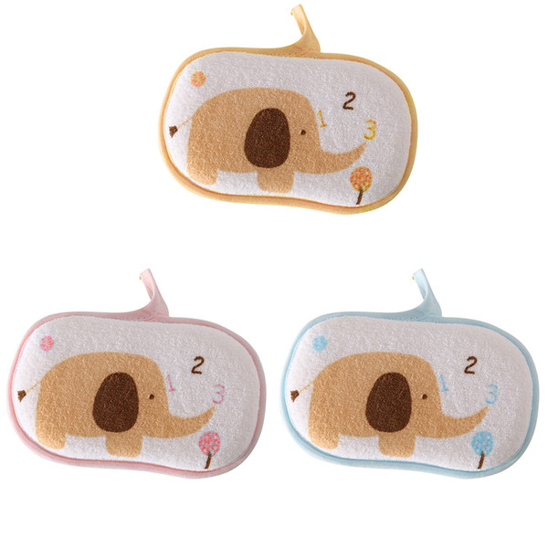 Baby towel accessories Infant Shower faucet Bath Brushes Sponge Cotton Rubbing Body Wash child Brush bath brushes Cute Kid