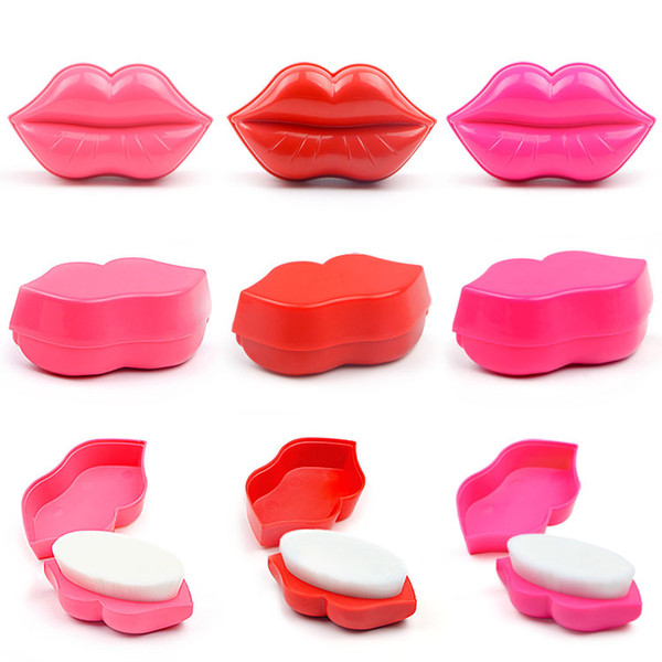 Multifunctional Lip Shape Shower Massage Brush Bath Brushes Soft Body Washing Comb Professional Make Up Brush Face Wash Brushes