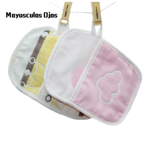 1PC Baby 6 Layers Of Gauze Bathing Gloves Baby Bath Towel Double-sided Available Cotton Bath Towel
