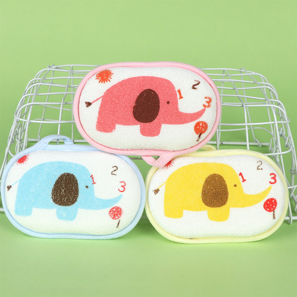 Bath Brushes Shower Products Comfortable Soft Towel Accessories Infant Children Rub baby Faucet Rubbing Body Wash Sponge Cotton