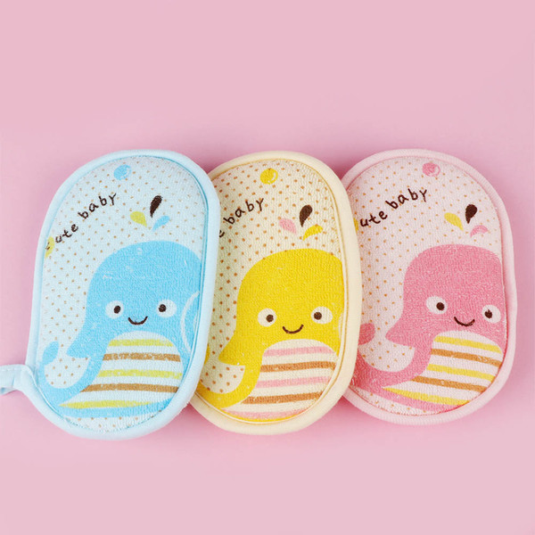 Baby Bath Sponge Infant Loofah Cute Kid Children Newbron Infant Shower Product Rub Towel Ball Soft Baby Bath Sponge Powder Puff