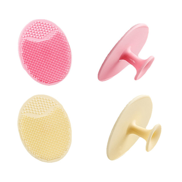 2pcs Soft Silicone Baby Shampoo Brush Baby Bath Massage Brush Bath & Shower Products For Care
