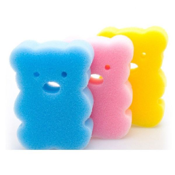 3 pcs/lot Cartoon cotton Bath brush Baby bath Cotton brush pure TRQ0283