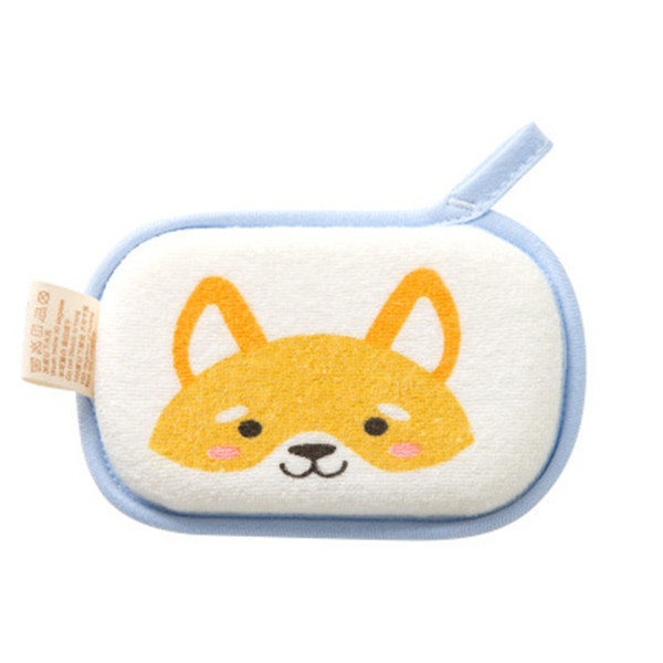 Cute Cartoon Baby Bath Sponge Soft Bathing Towel Shower Sponge Lovely Soft Cotton Brush Kids Cotton Infant Skin Care Bath Towel