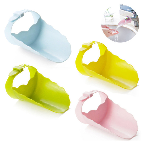 4 Colors High Elastic Silicone Water Tap Water faucet Extending Tank Washing Device Extension Guide