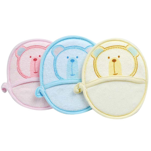 Random Baby towel accessories Infant Shower faucet Bath Brushes Sponge Cotton Rubbing Body Wash child Brush bath brushes