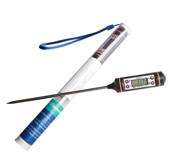 200pcs Food Grade Digital Cooking Food Probe Meat Kitchen Sensor Thermometer Portable Digital Baby Water Milk Bath Thermometer