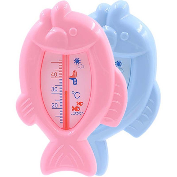 Floating Lovely Frog Fish Shape Water Float Baby Bath Toy Thermometers Tub Watering Sensor Thermometer 4 Color