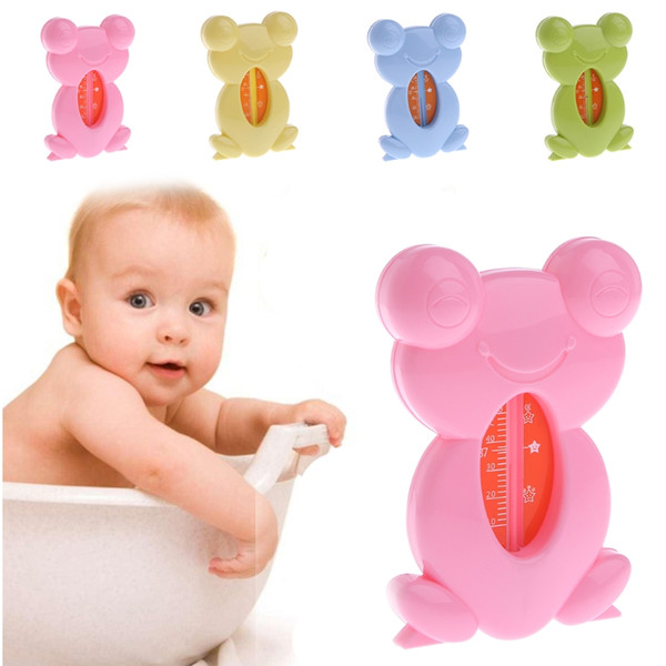 Cute Cartoon Frog Bathtub Bath Safe Water Thermometer Tester For Baby Children free shipping high quality 2018 new hot sale wholesale oem