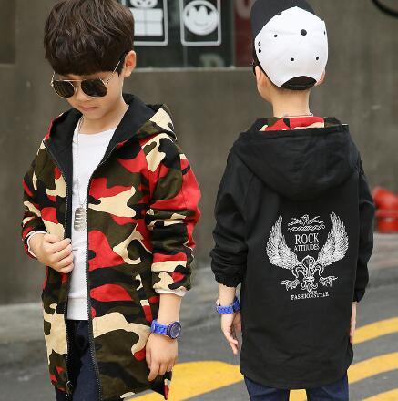Children's coat for children in autumn suit