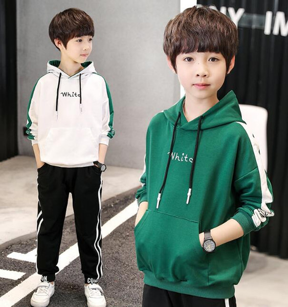 Children's clothes in Europe and America Boys'Hats and Cotton Sanitary Clothes No Freight for Children's Tops in Pure Cotton Sanitary Cloth