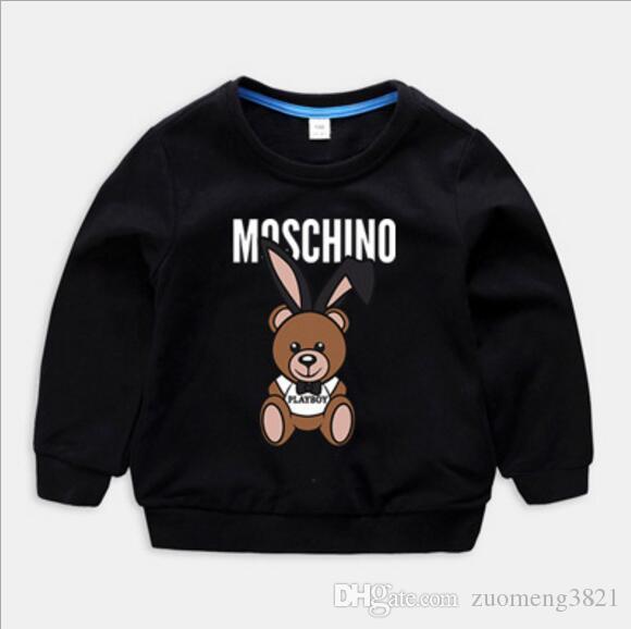 New Boys and Girls Sweatshirts Brand Tag Hoodie Long Sleeve Shirt Fashion Sweater Casual Hoodie Children's Sweatshirts