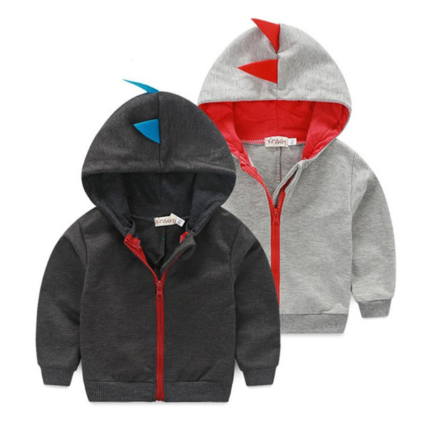 Kids Jacket 2018 Baby Boys Autumn Hoodied Coats And Jackets Fashion Children Clothing For Boy