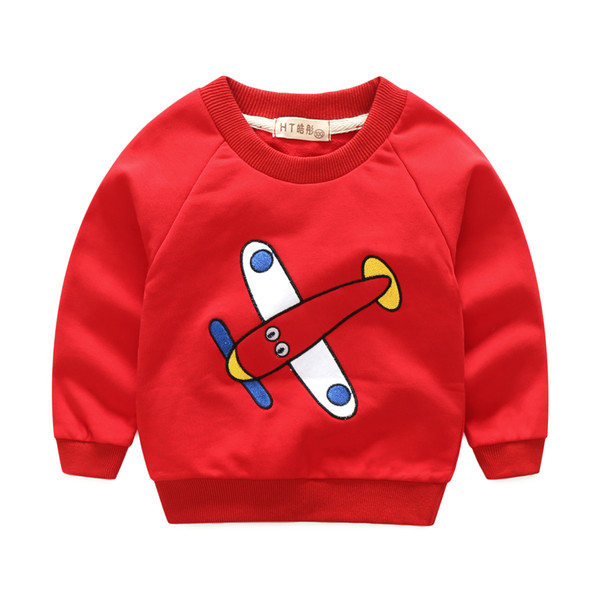2018 Toddler Baby Boys Clothes Spring Long Sleeve Tops Sweater Kids Hoodies Sweatshirts Children Autumn Casual Costume