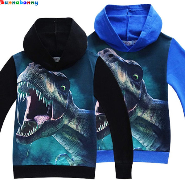 2018 Dinosaur Spring Children Coat Autumn Kids Jacket Boys Outerwear Coats Active Boy hoodies sweatshirt Clothes Clothing