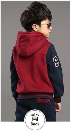 Wholesale-Fashionable children's wear children's sport suit the new boy outfit with long sleeves,leisure Sweatshirts two-piece