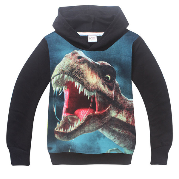 3D Printed Hoodies Boy Sweatshirt Clothes Children Clothing Boys Girls Dinosaur Pattern Long Sleeve T-Shirts Kids boys Hoodie