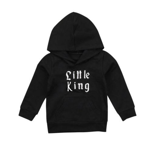 Toddler Kids Baby Boy Clothing Cotton Hoodie Top Sweatshirt Coat Long Sleeve Warm Outerwear Casual Clothes Boys Outfits