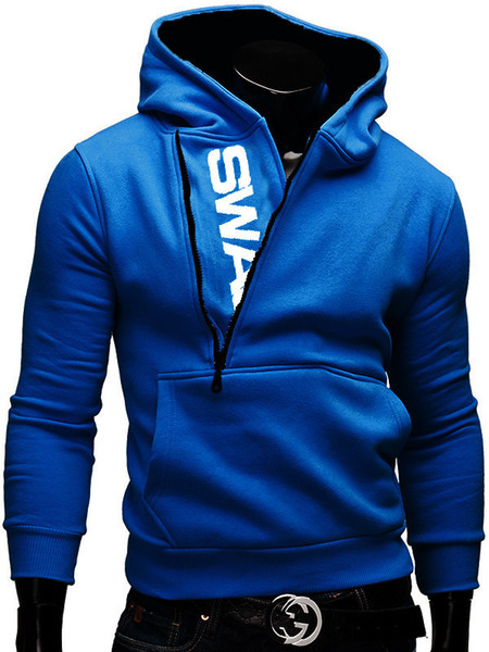 2018 Men's or young boys hoodie Side zipper A avariety of colors of the regular style of hoodie