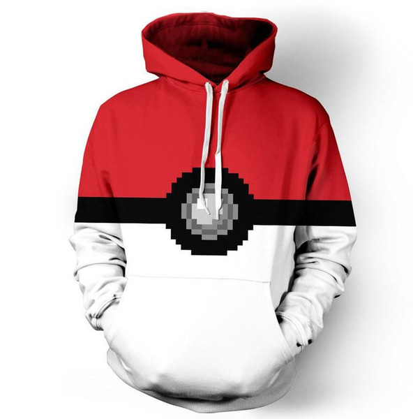 2016 New Fashion Children Clothes Casual Hoodies Elf Ball 3D printing Sweatshirts for Kids Clothing Wholesale