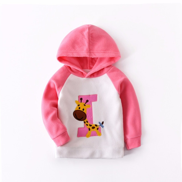 good quality 2019 new arrivals kids fashion Hoodies children popular cartoon Flannel girls boys autumn winter warm tops outwear