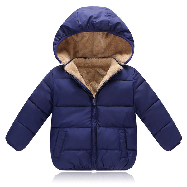 BibiCola Children Outerwear Coat Winter Baby Boys Girls Jackets Coat Infant Warm Baby parkas Thick Kids Hooded Clothes