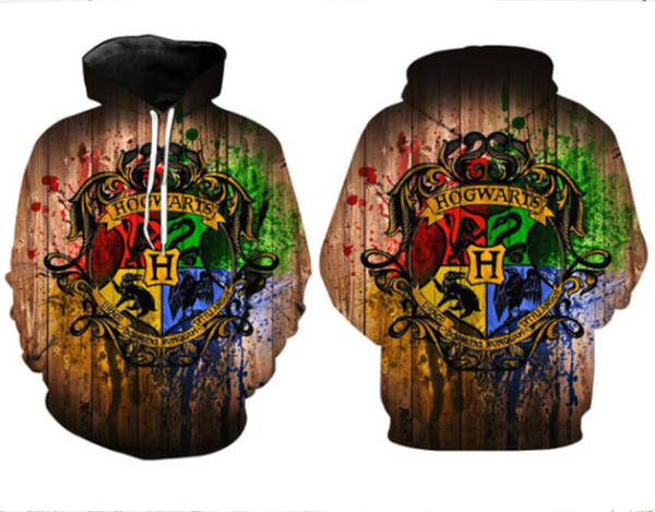Teenager Magic 3D Harry Potter Hoodie Men Women Sweatshirts Long Sleeve Hooded Pullover Sweater Unisex Hip-hop Streetwear Casual Coat Tops