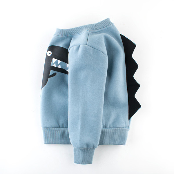 Cute Boys Hoodies Autumn Winter Baby Boy Clothes Cartoon Design Long Sleeve Cotton Crewneck Sweatshirt 18102903