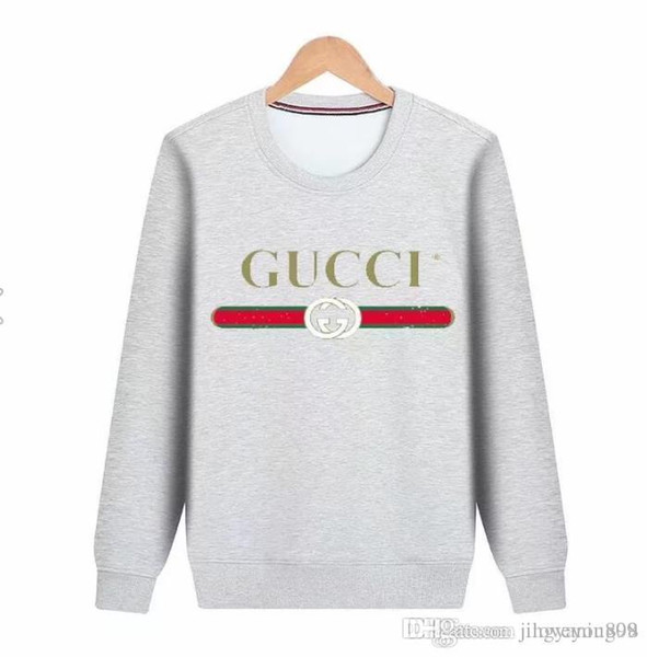 GC Winter 0827-1 men's leisure rope embroidered letter pullover pure cotton size m-xxxl free of freight - welcome to buy-