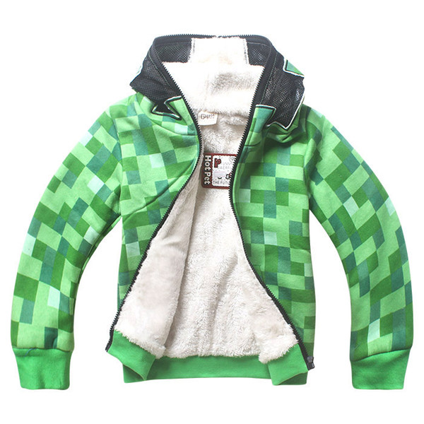 Brand new boy winter style green lamb skin coat European and American style children cotton padded clothes