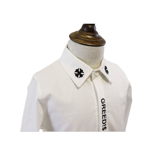 2019 Spring and Autumn cotton stripe pure color casual all-match fashion long sleeve shirt for cute handsome baby boys