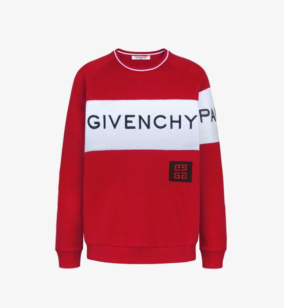 Winter 2018 men s leisure rope embroidered letter pullover pure cotton size M-3XL free of freight - welcome to buy