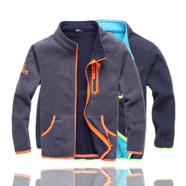 Children Polar Fleece Hoodies Sweatsirts 2018 Casual Fashion Kids jackets And Coats For Boys Outwear Coat Clj040