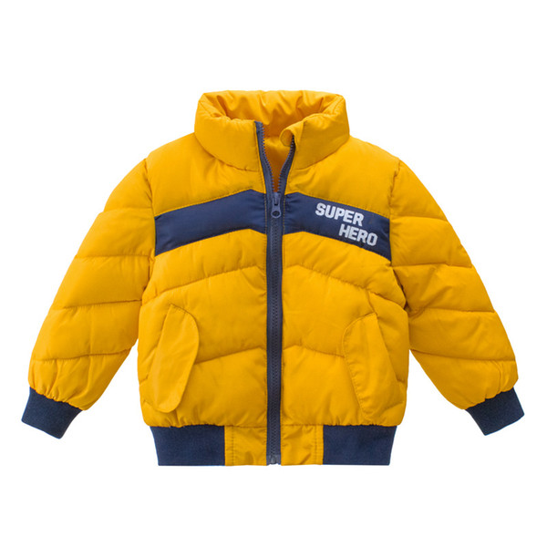 2 to 7 years boys winter letter printed coats, kids & teenager boutiquewarm outdoors clothing, R1AZB812CT-36