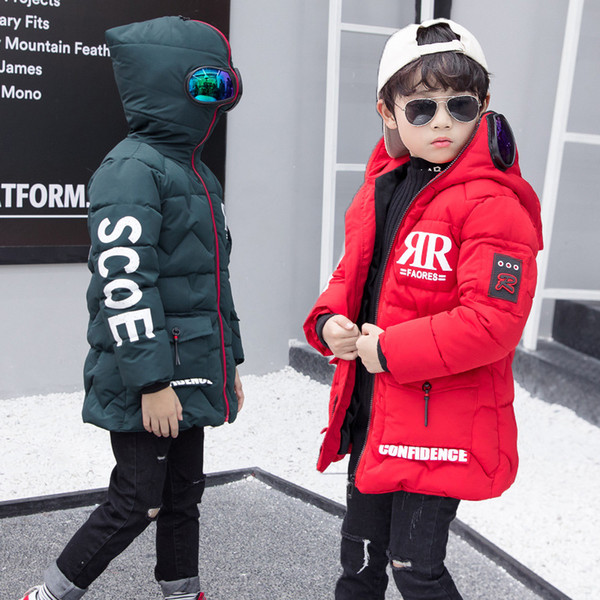 2019 boys coats and jackets size 5 6 7 8 9 10 11t age heavyweight winter autumn fall clothing thickening hood wool zipper