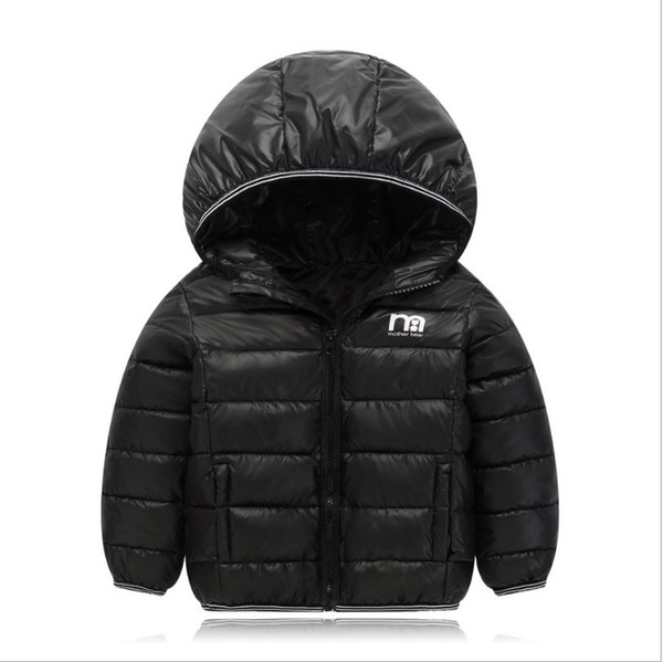 2019 Korean version of the new children's down cotton pad cotton jacket boys and girls lightweight warm coat jacket fashion designer clothes