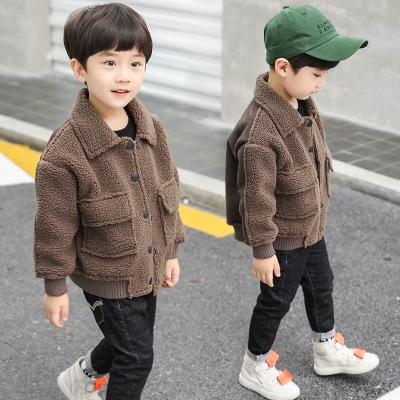 baby designer clothing kids clothes Infant Boys kids wear windbreaker2019 autumn and winter new fashion casual warm versatile jacket boy