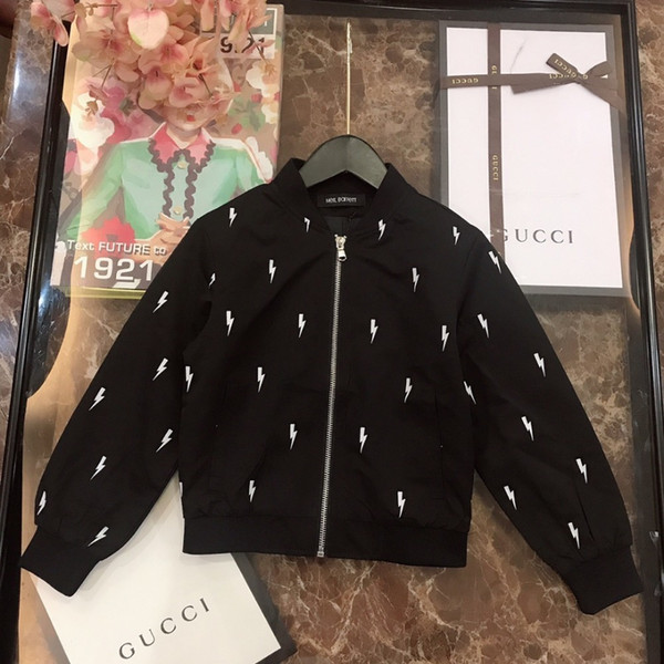 Boy jacket kids designer clothes lined cotton material design autumn wear-resistant antistatic fabric jacket boys coat