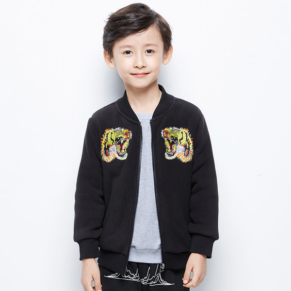 2017 High Quality Baby Boys Winter Jacket Coat Warm Kids Hooded Outerwear Casual Boy Down Parka Children's Clothes