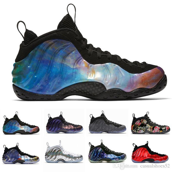 2019 casual Penny Hardaway One Copper Men's sneakers Shoes Bronze Gold Pro 1s Fashion foam one Sneakers Training Sneakers