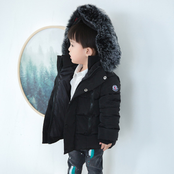 Winter children's boys character Jackets cotton warm coat children outerwear