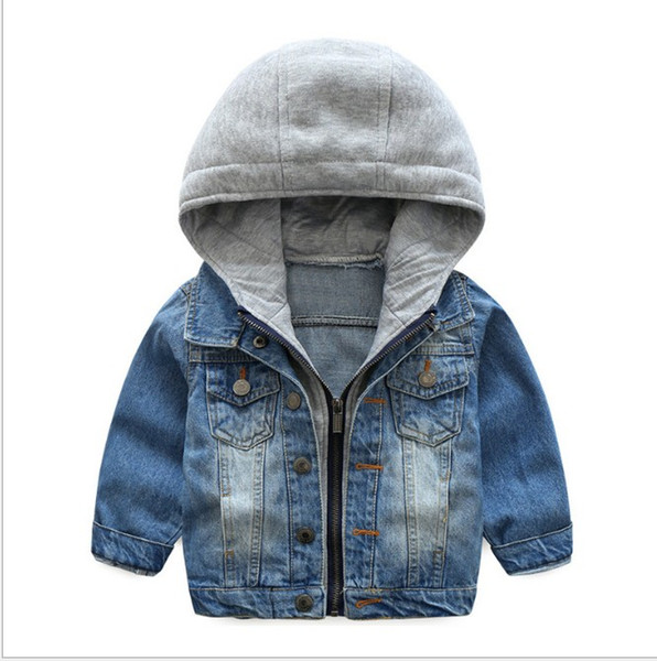 Boys jacket autumn 2019 new spring and autumn Korean denim shirt big children wild casual children's clothing