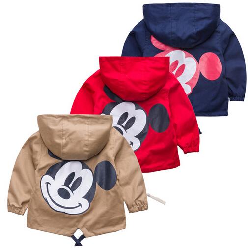 2017 New Boy jacket coat spring autumn children's jacket print baby Boys clothes children tops outwear kids clothes