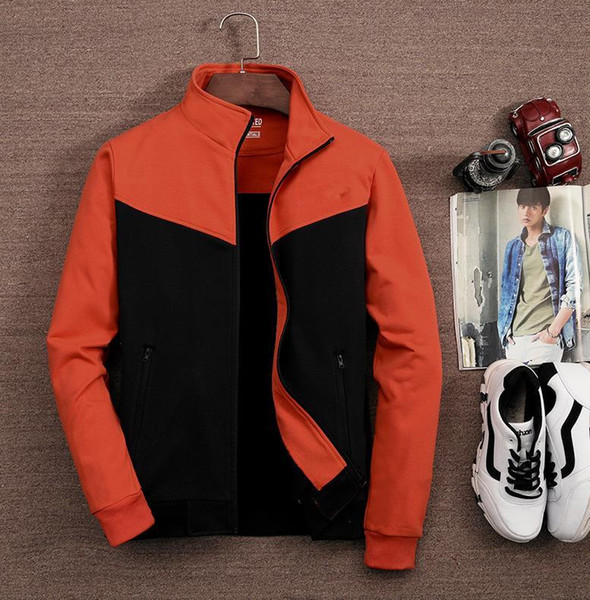 Best selling new men s coat spring new style four seasons leisure sports running sweater coat, Korean fashion student cardigan