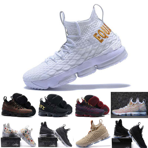 2019 Colors Available New Arrival What the Lebron 15 16Ice Fire Basketball Shoes for High quality james 15s Airs Cushion Shoes Size 40-46