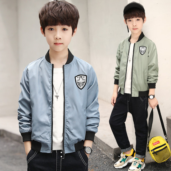 Spring and autumn wear new long sleeve children's jacket jacket for children