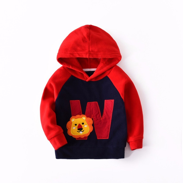good quality 2019 spring autumn new boys girls jacket boys fleece hoodie jacket clothes children kids cotton sportswear clothing